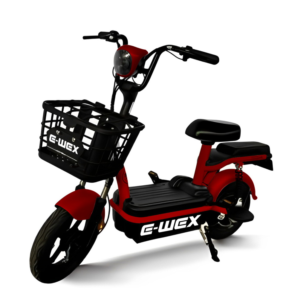 BICICLETA ELÉTRICA - G60 Electric Bike - VERMELHA